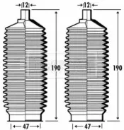 Пыльник, рулевое управление BORG & BECK купить
