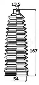 Пыльник, рулевое управление BORG & BECK купить