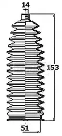 Пыльник, рулевое управление BORG & BECK купить