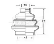 Пыльник, приводной вал BORG & BECK купить