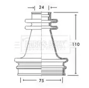Пыльник, приводной вал BORG & BECK купить