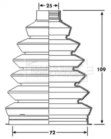 Пыльник, приводной вал BORG & BECK купить
