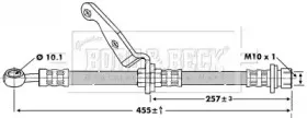 Тормозной шланг BORG & BECK купить