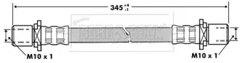 Тормозной шланг BORG & BECK купить