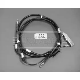 Трос, стояночная тормозная система BORG & BECK купить