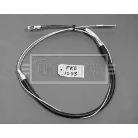 Трос, стояночная тормозная система BORG & BECK купить