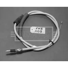 Трос, стояночная тормозная система BORG & BECK купить