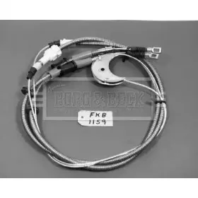 Трос, стояночная тормозная система BORG & BECK купить