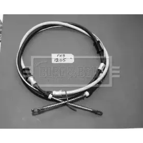 Трос, стояночная тормозная система BORG & BECK купить