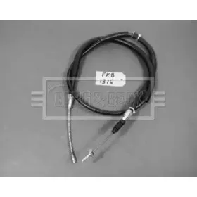 Трос, стояночная тормозная система BORG & BECK купить