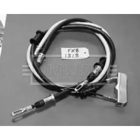 Трос, стояночная тормозная система BORG & BECK купить