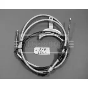 Трос, стояночная тормозная система BORG & BECK купить