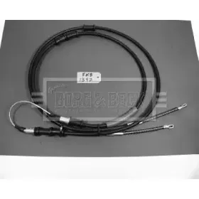 Трос, стояночная тормозная система BORG & BECK купить