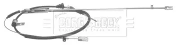 Трос, стояночная тормозная система BORG & BECK купить