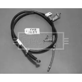 Трос, стояночная тормозная система BORG & BECK купить