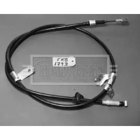 Трос, стояночная тормозная система BORG & BECK купить