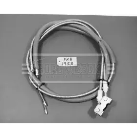 Трос, стояночная тормозная система BORG & BECK купить