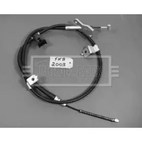 Трос, стояночная тормозная система BORG & BECK купить