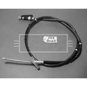 Трос, стояночная тормозная система BORG & BECK купить