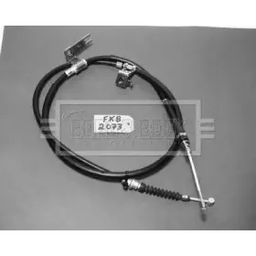 Трос, стояночная тормозная система BORG & BECK купить