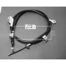 Трос, стояночная тормозная система BORG & BECK купить