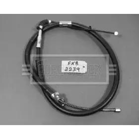 Трос, стояночная тормозная система BORG & BECK купить