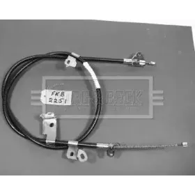 Трос, стояночная тормозная система BORG & BECK купить