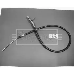 Трос, стояночная тормозная система BORG & BECK купить