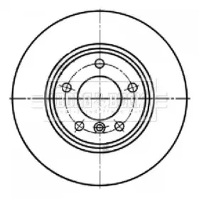 Тормозной диск BORG & BECK купить