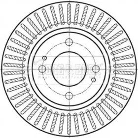 Тормозной диск BORG & BECK купить