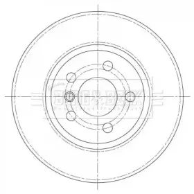 Тормозной диск BORG & BECK купить