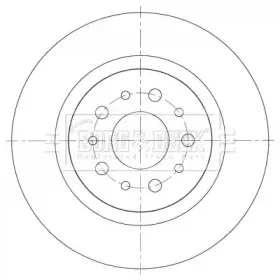 Тормозной диск BORG & BECK купить