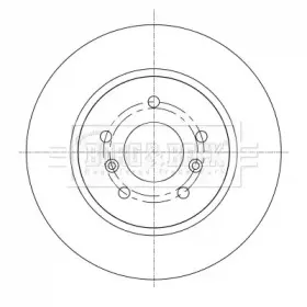 Тормозной диск BORG & BECK купить