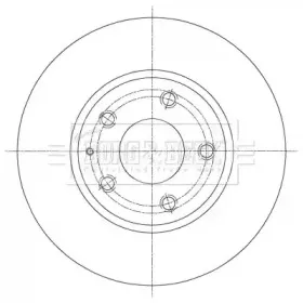 Тормозной диск BORG & BECK купить