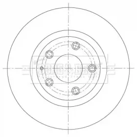 Тормозной диск BORG & BECK купить