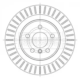 Тормозной диск BORG & BECK купить