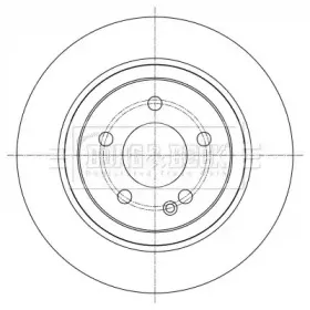 Тормозной диск BORG & BECK купить