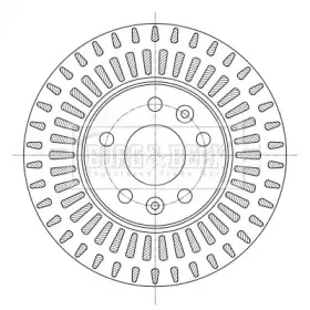 Тормозной диск BORG & BECK купить