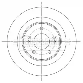 Тормозной диск BORG & BECK купить