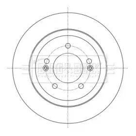 Тормозной диск BORG & BECK купить