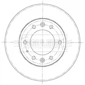 Тормозной диск BORG & BECK купить