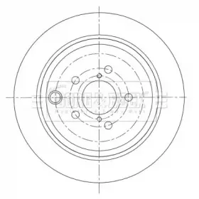 Тормозной диск BORG & BECK купить