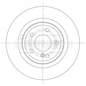 Тормозной диск BORG & BECK купить