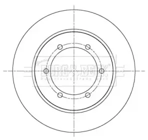 Тормозной диск BORG & BECK купить