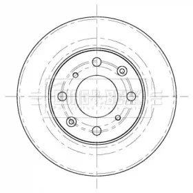 Тормозной диск BORG & BECK купить