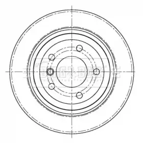 Тормозной диск BORG & BECK купить