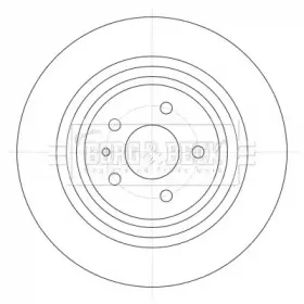 Тормозной диск BORG & BECK купить