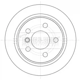Тормозной диск BORG & BECK купить