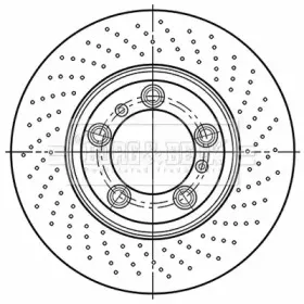 Тормозной диск BORG & BECK купить