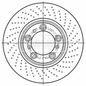 Тормозной диск BORG & BECK купить